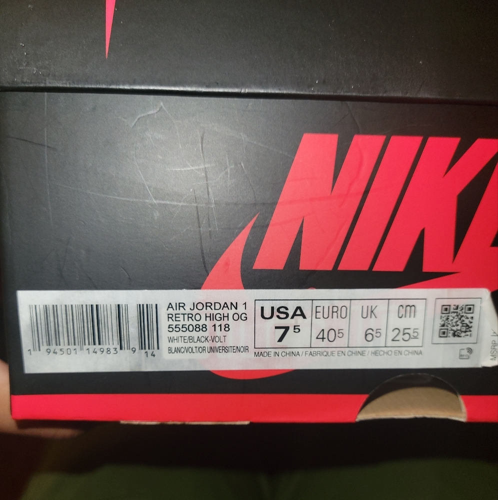 Air Jordan 1 retro High OG